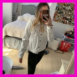 Levi’s White Jean Jacket